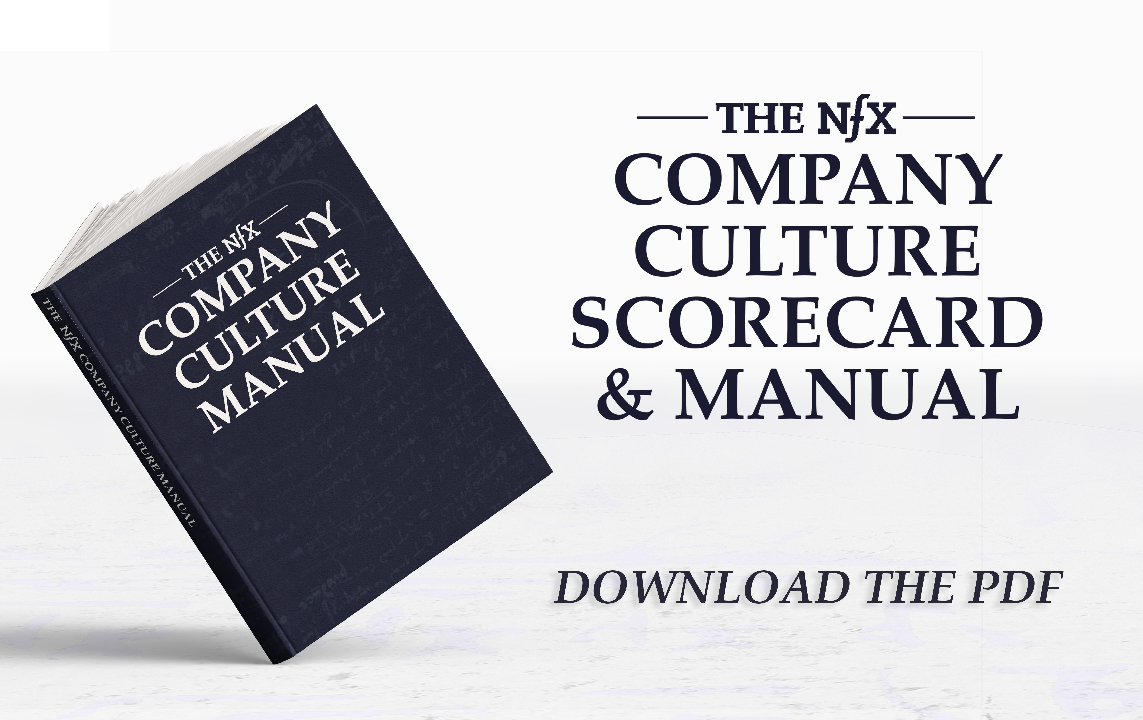 The NFX Company Culture Scorecard and Playbook